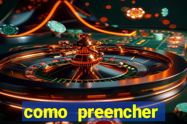 como preencher recibo de pagamento